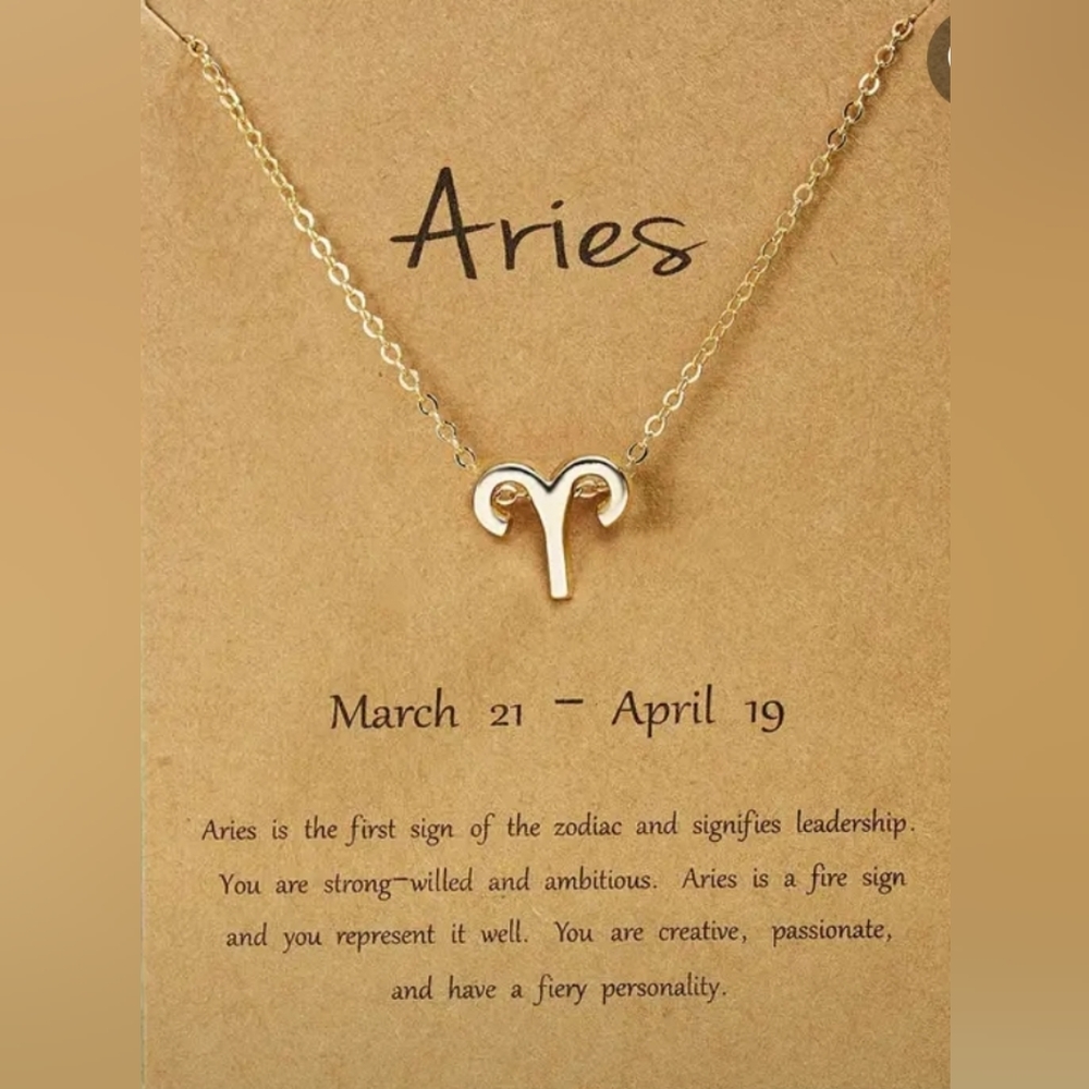 Aries necklace